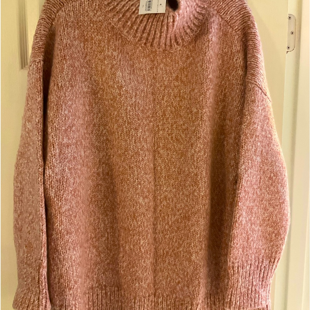 Women’s Marled Knit Sweater, Size XL